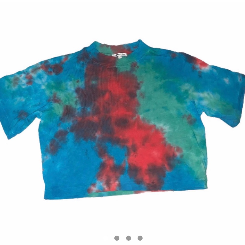 *SOLD ON MERCARI* COTTON CITIZEN TOKYO CROP TIE DYE TEE